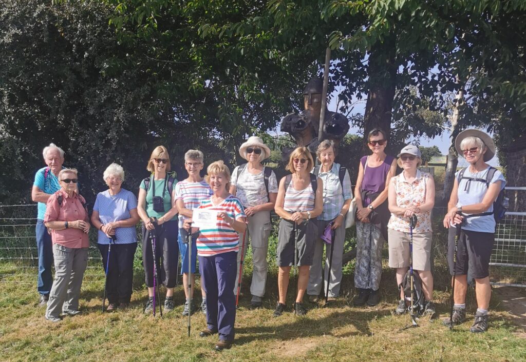 Certificates were awarded to those who completed all sections.